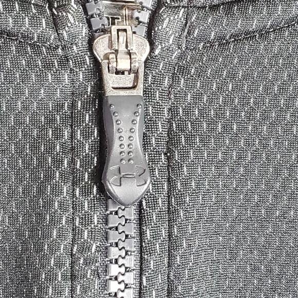 Under Armour UA Pullover ColdGear Mens Size Medium Black Quarter Zip Baselayer - Picture 5 of 10